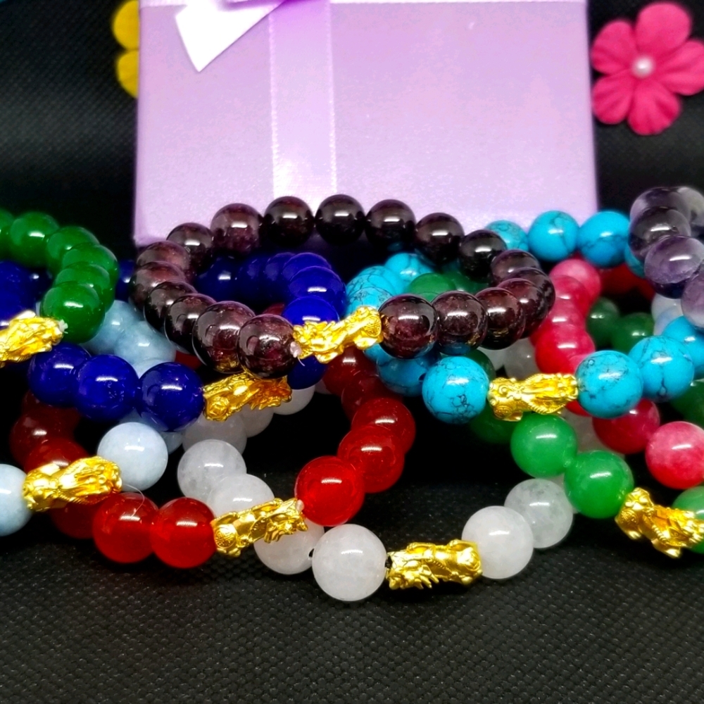 Piyao lucky 24karat gold bracelet.